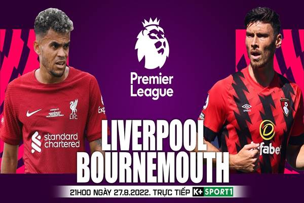 Nhận định Liverpool vs Bournemouth, 21h00 ngày 27/08