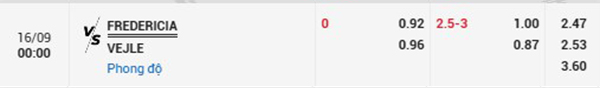 TL Fredericia vs Vejle