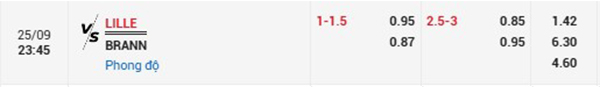 TL Lille vs Brann